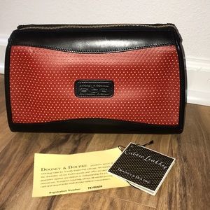 NWT Dooney and Burke Carbrio  Classic Zip Bag